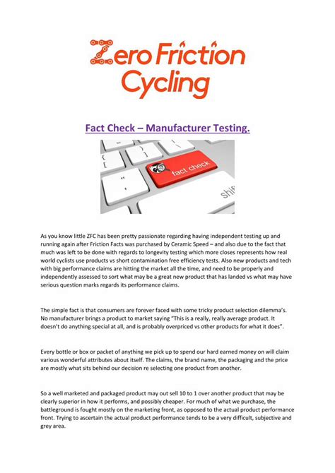 zfc friction testing